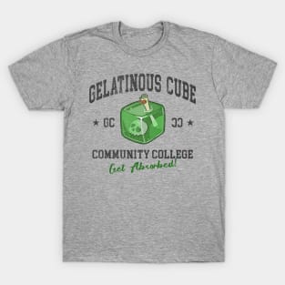 Gelatinous Cube Community College T-Shirt